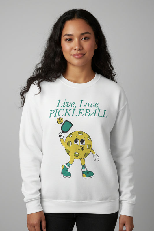 LIVE LOVE PICKLEBALL - Pickleball (Sweatshirt)