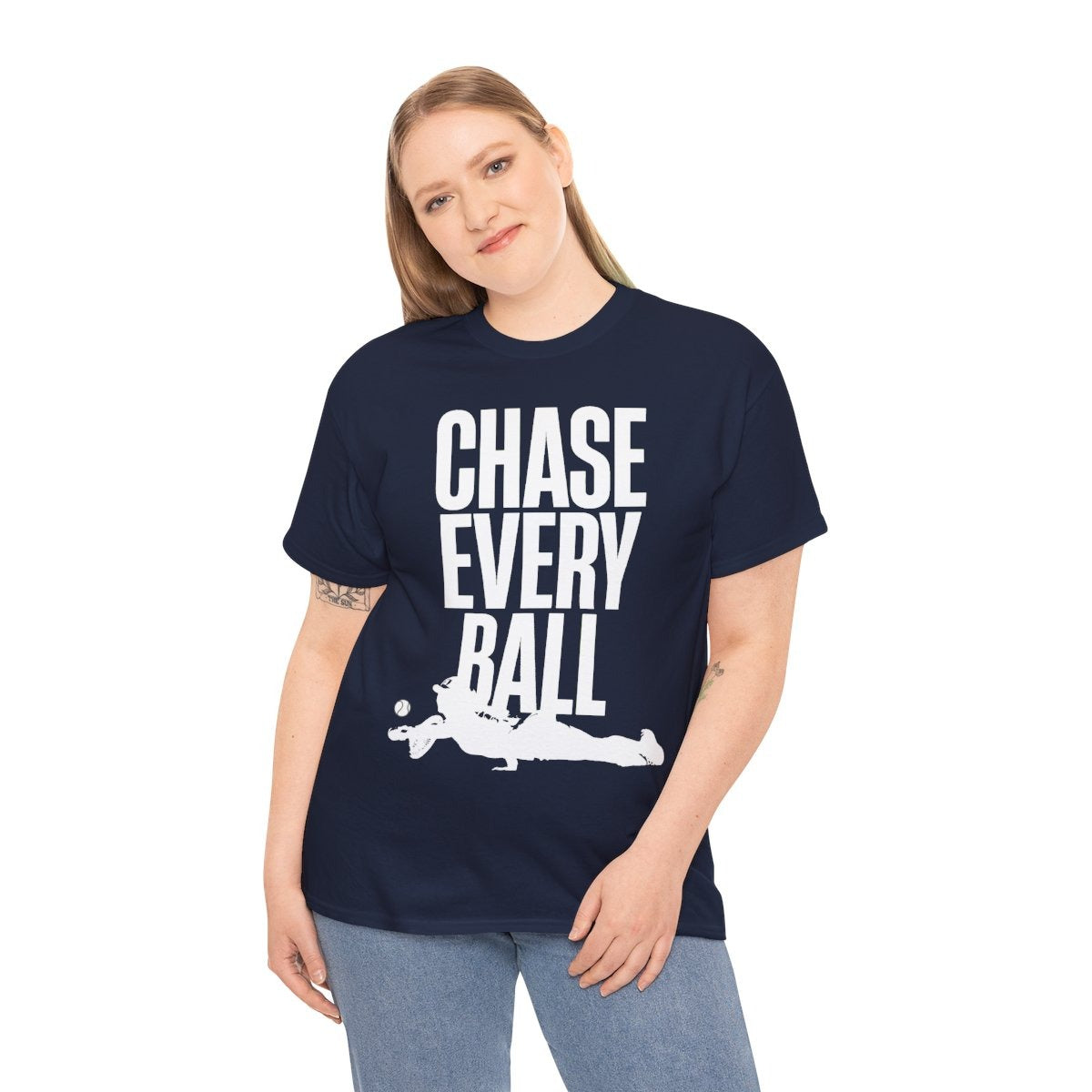 CHASE EVERY BALL - Tennis (Basic Tee)