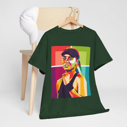 ELENA RYBAKINA 1 - Tennis (Basic Tee)