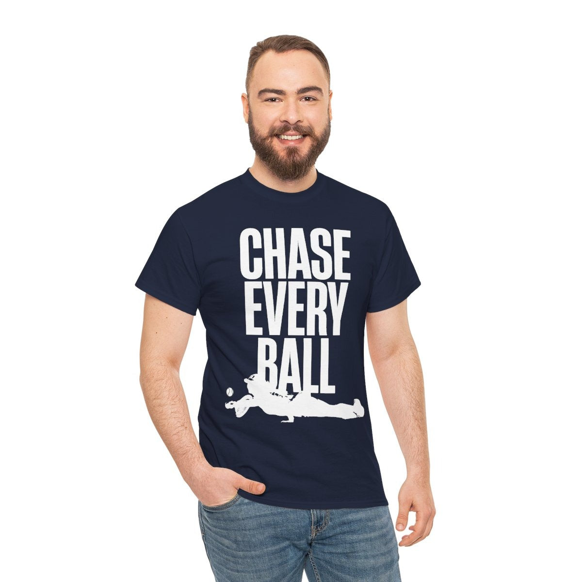 CHASE EVERY BALL - Tennis (Basic Tee)