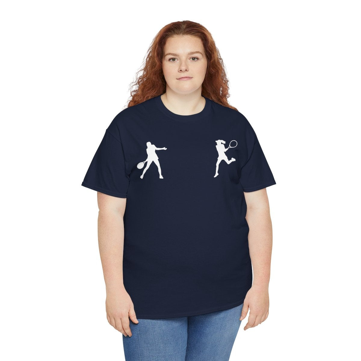 WOMENS DOUBLES - Tennis (Basic Tee)