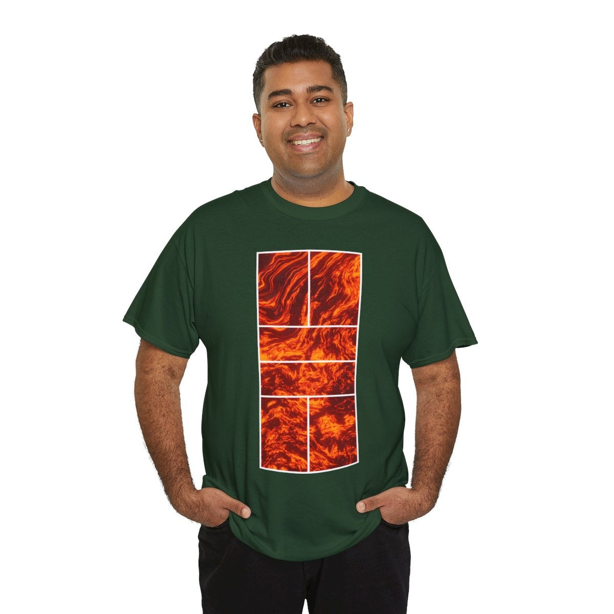 PICKLEBALL LAVA - Pickleball (Basic Tee)