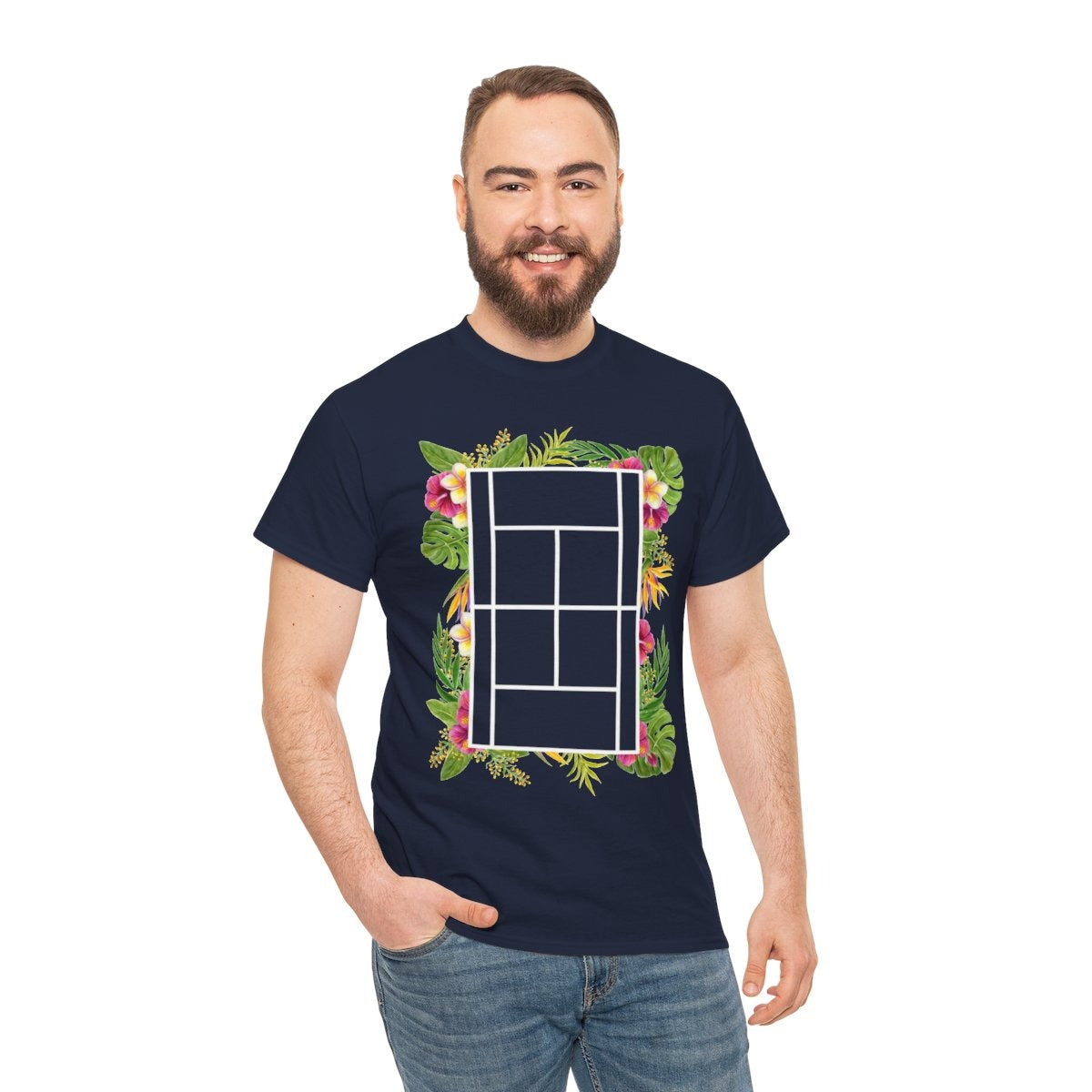 TENNIS TROPICAL - Tennis (Basic Tee)