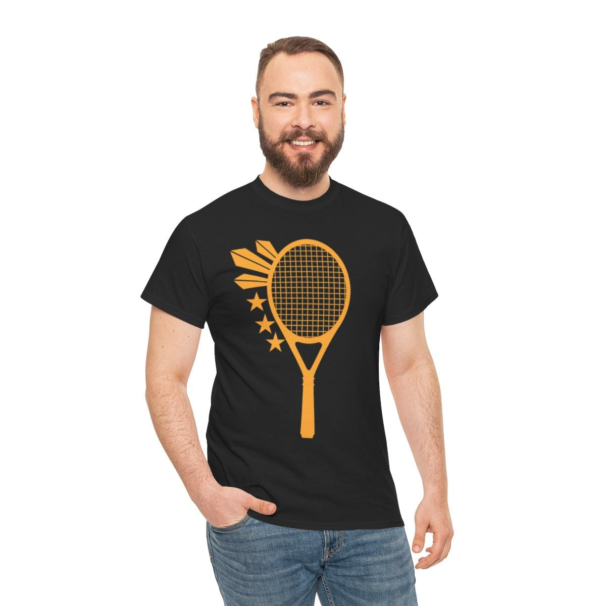 3 STARS & SUN - Tennis (Basic Tee)