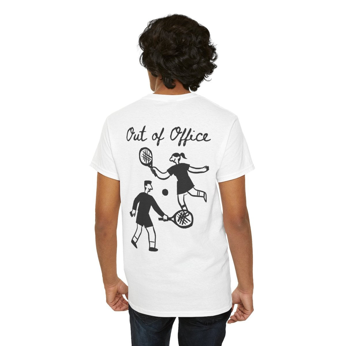 OUT OF OFFICE - Tennis (Basic Tee)