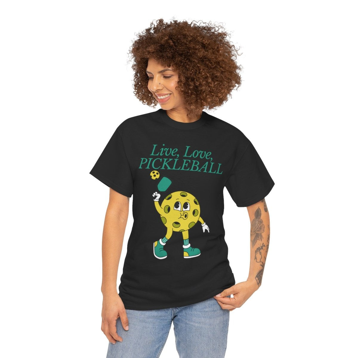 LIVE LOVE PICKLEBALL - Pickleball (Basic Tee)