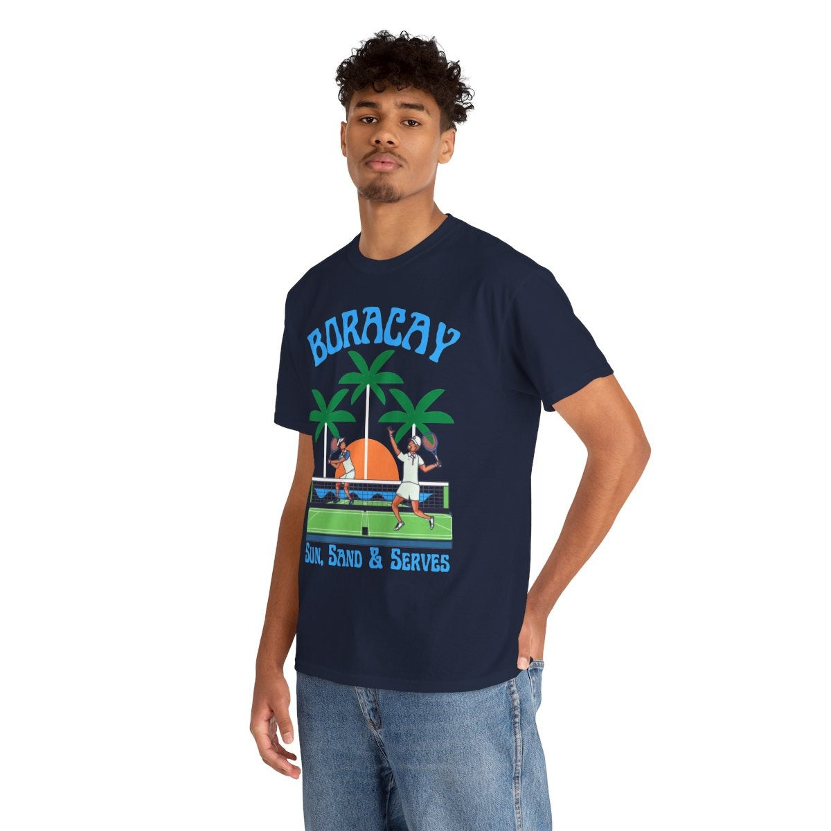 BORACAY TENNIS CLUB - Tennis (Basic Tee)