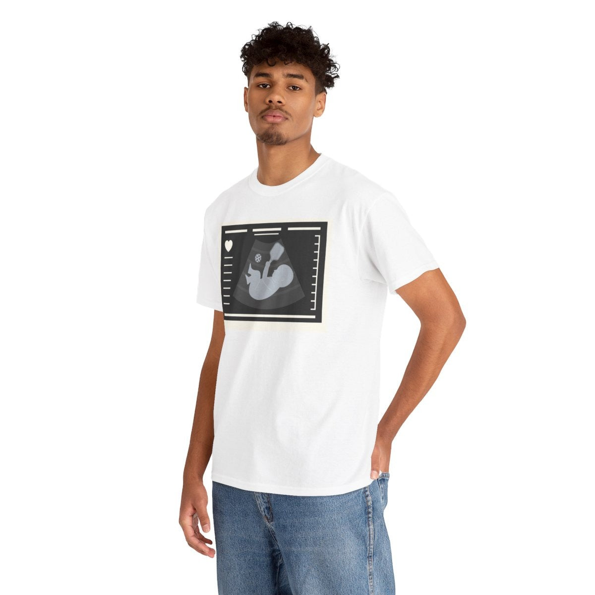 BORN TO DINK - Pickleball (Basic Tee)