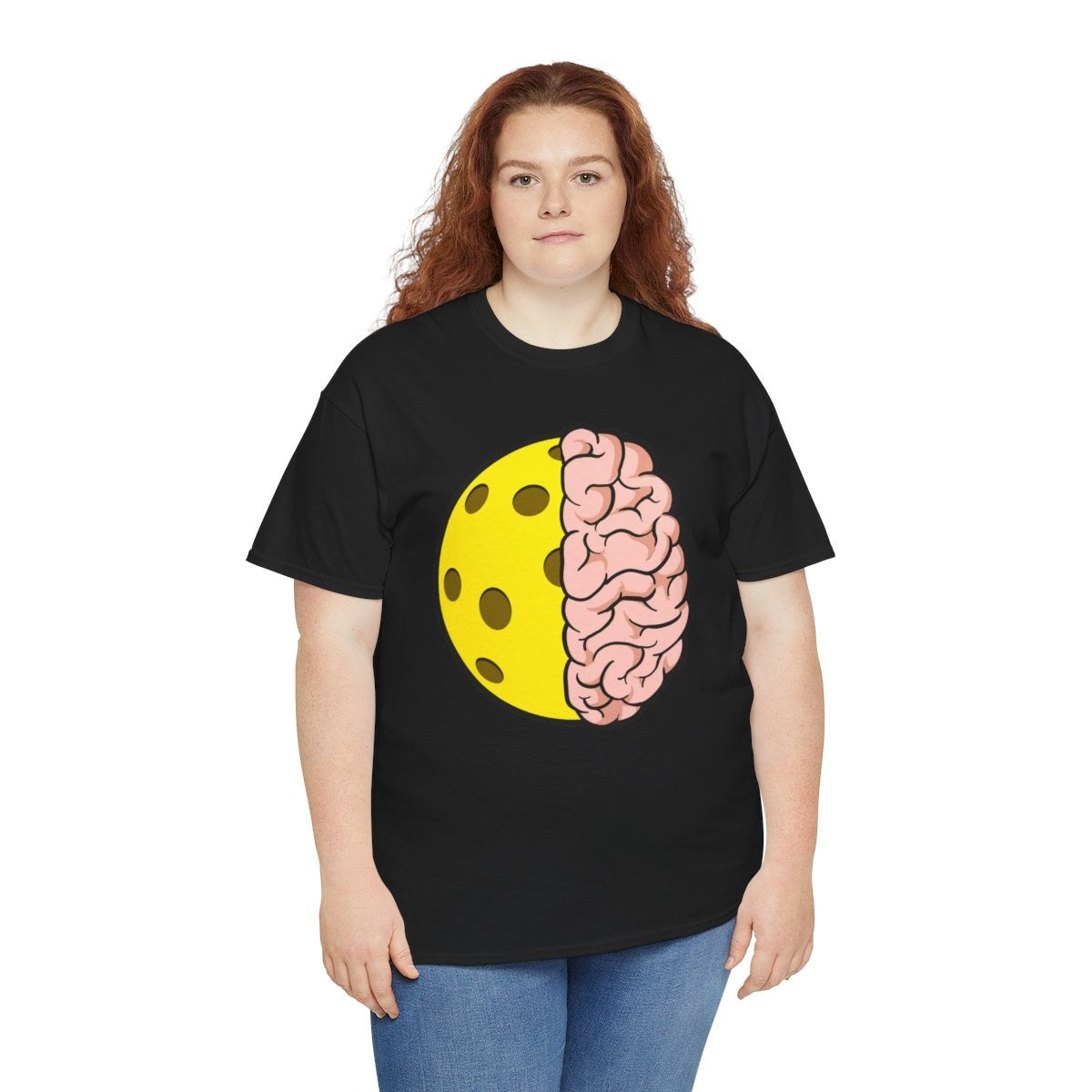PICKLEBALL BRAIN - Pickleball (Basic Tee)