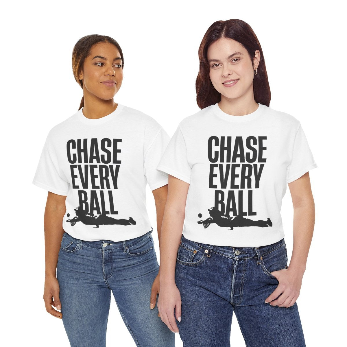 CHASE EVERY BALL - Tennis (Basic Tee)