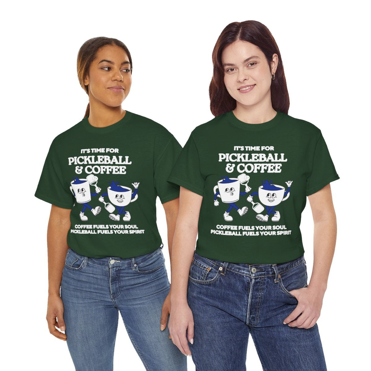 COFFEE & PICKLEBALL 3 - Pickleball (Basic Tee)