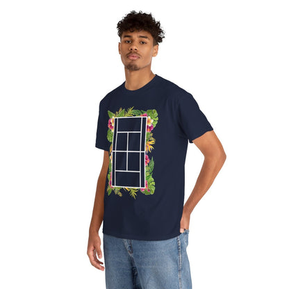 TENNIS TROPICAL - Tennis (Basic Tee)