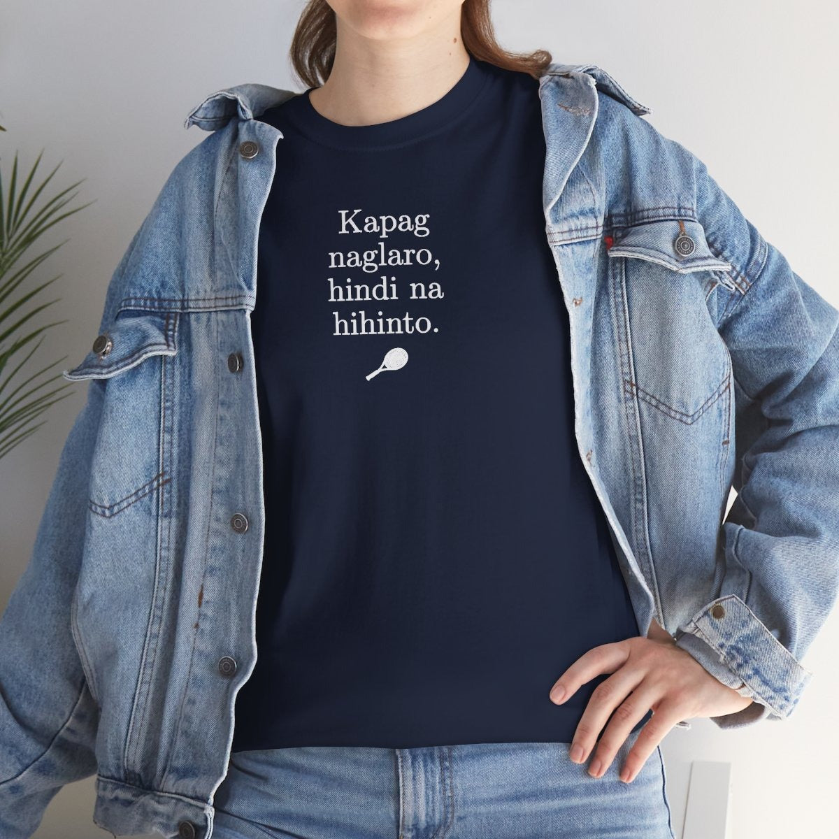 KAPAG NAGLARO (Tennis) - Tennis (Basic Tee)