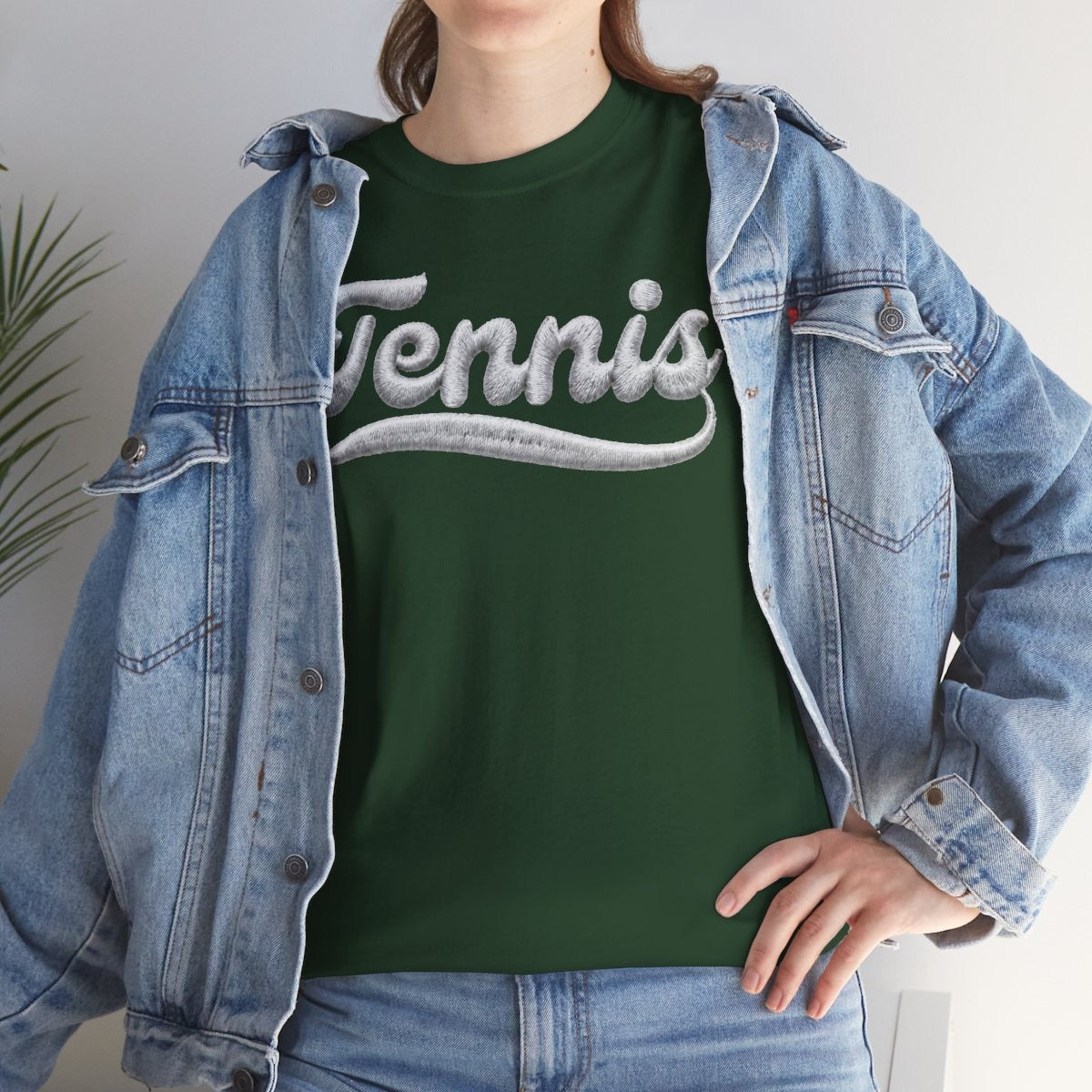 TENNIS PATCH LOOK - Tennis (Basic Tee)