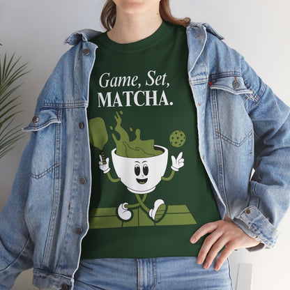 GAME, SET, MATCHA - Pickleball (Basic Tee)