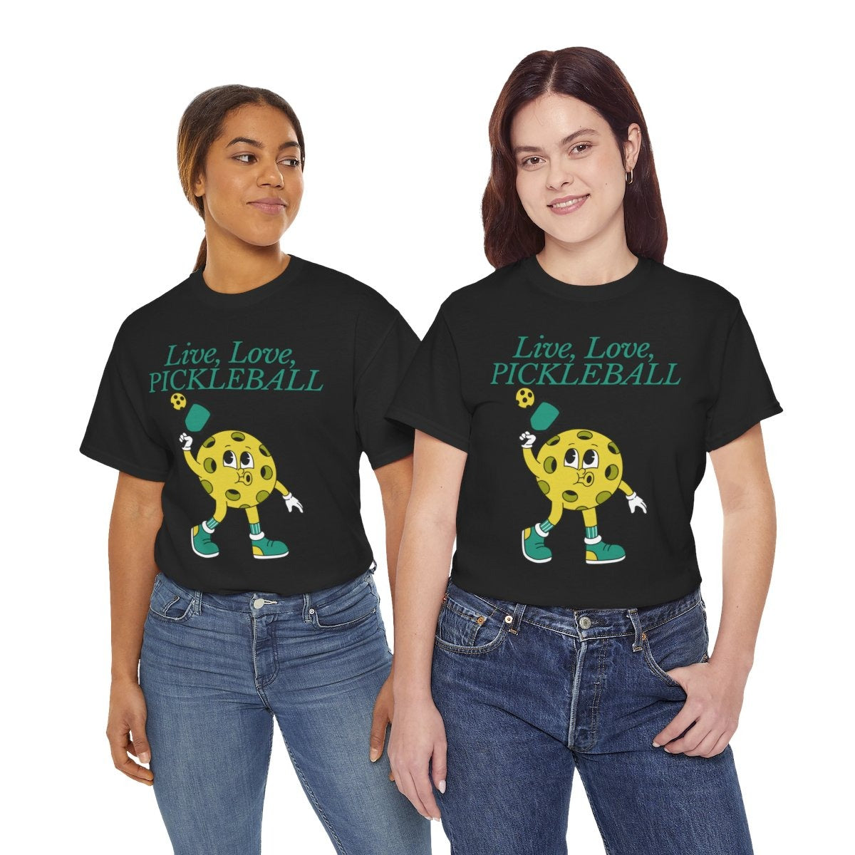 LIVE LOVE PICKLEBALL - Pickleball (Basic Tee)