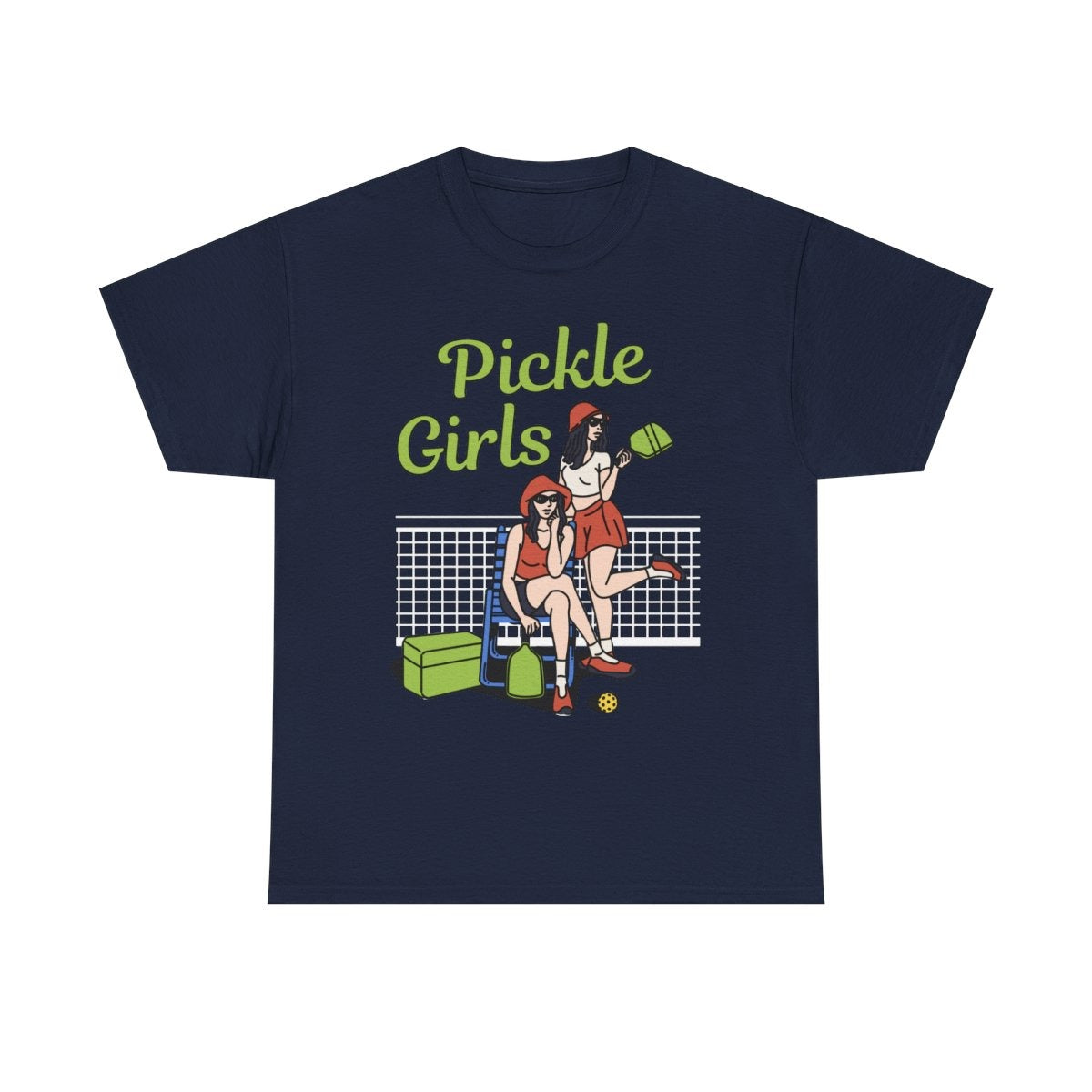 PICKLE GIRLS 1 - Pickleball (Basic Tee)