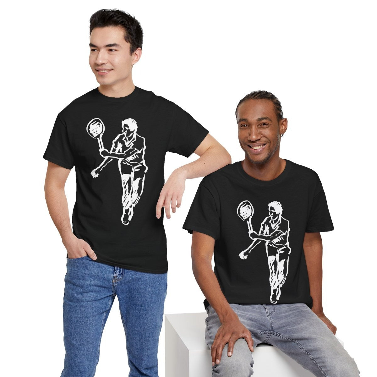 DEEP SHOT - Tennis (Basic Tee)