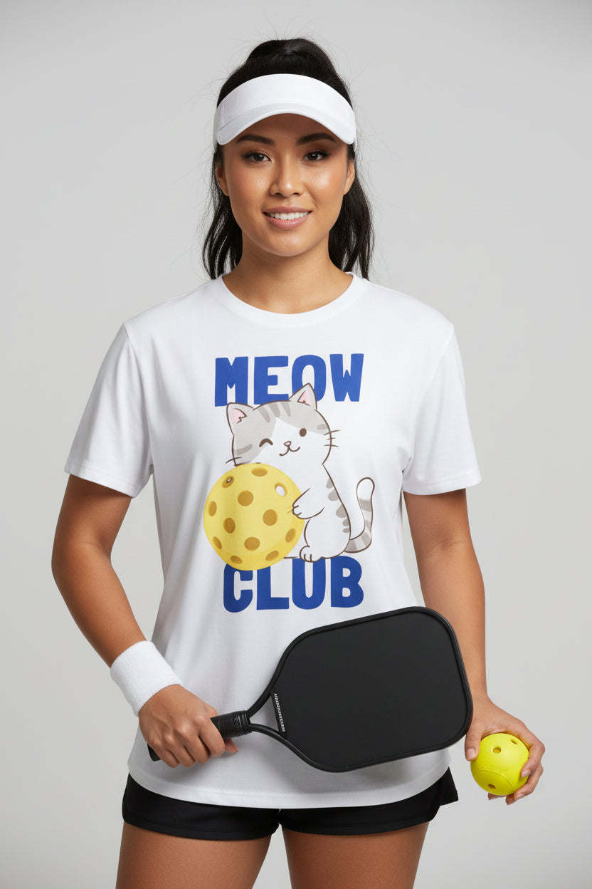 MEOW CLUB - Pickleball (Basic Tee)