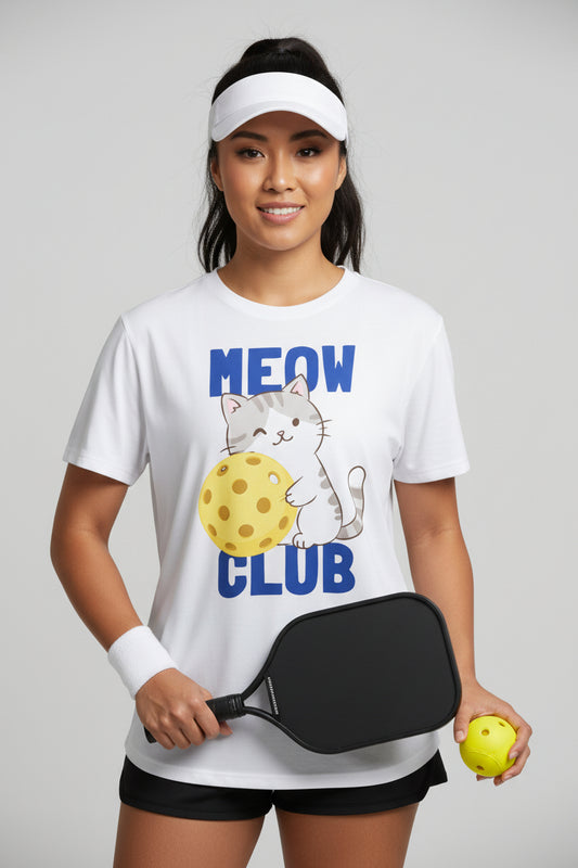 MEOW CLUB - Pickleball (Basic Tee)
