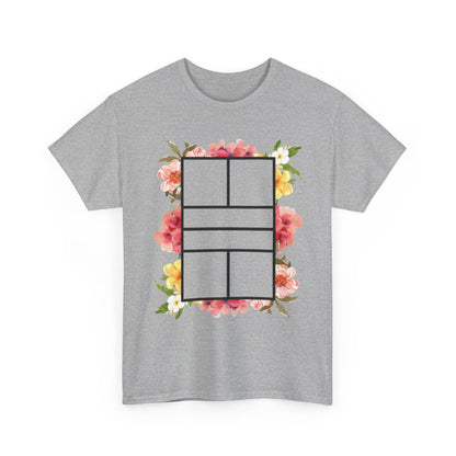 PICKLEBALL FLORAL - Pickleball (Basic Tee)