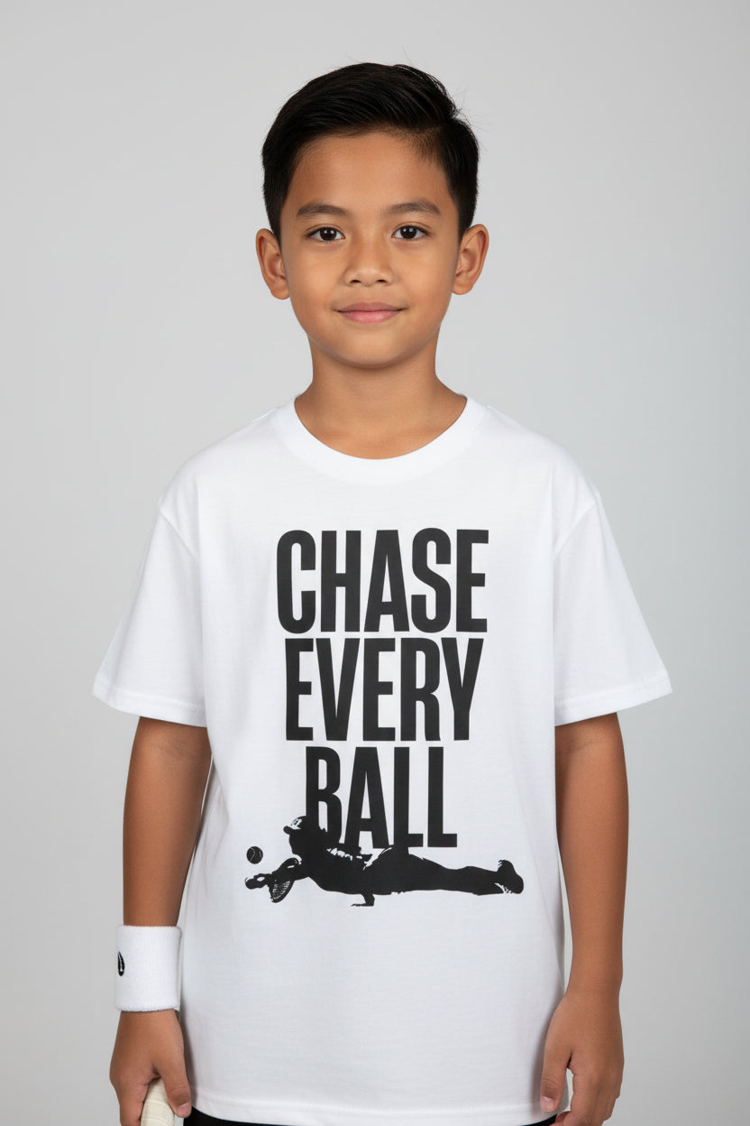CHASE EVERY BALL - Tennis (Kids Tee)
