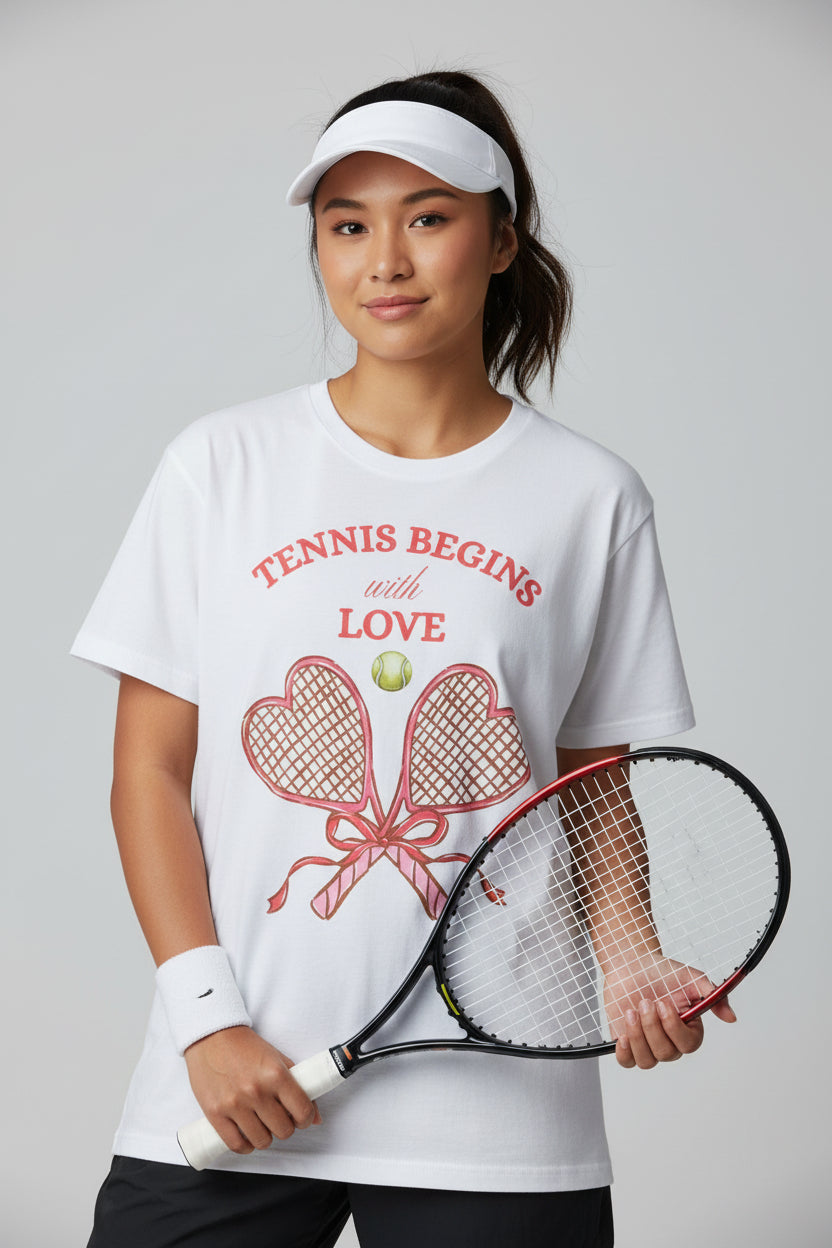 TENNIS LOVE - Tennis (Basic Tee)