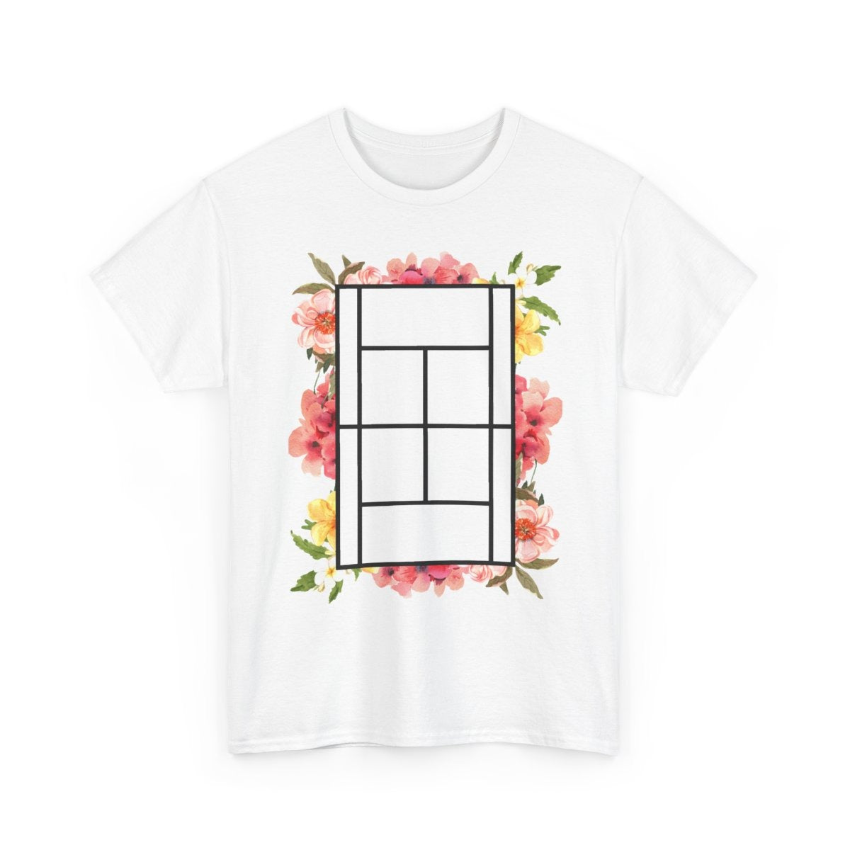 TENNIS FLORAL 1 - Tennis (Kids Tee)