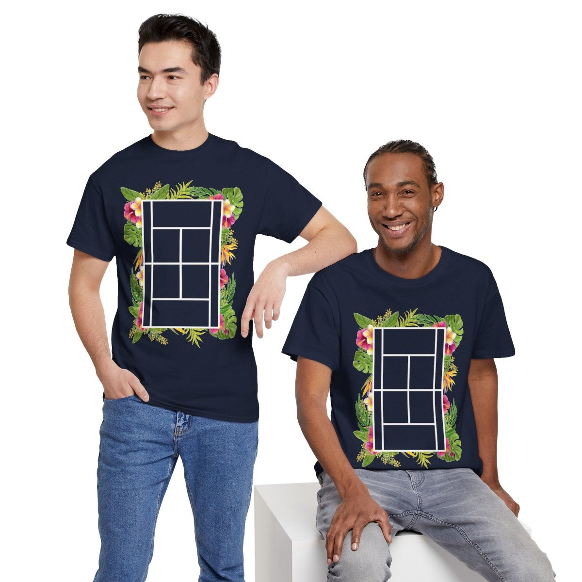 TENNIS TROPICAL - Tennis (Basic Tee)