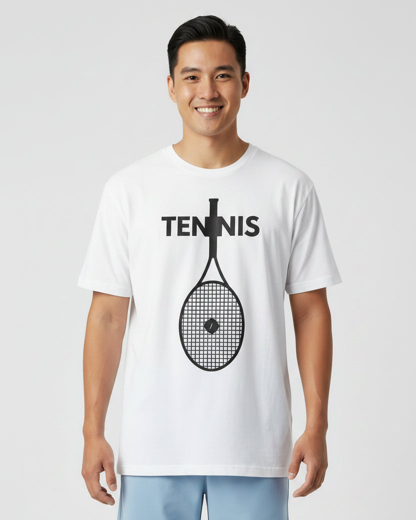 COURT BOUND - Tennis (Basic Tee)