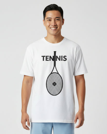 COURT BOUND - Tennis (Basic Tee)