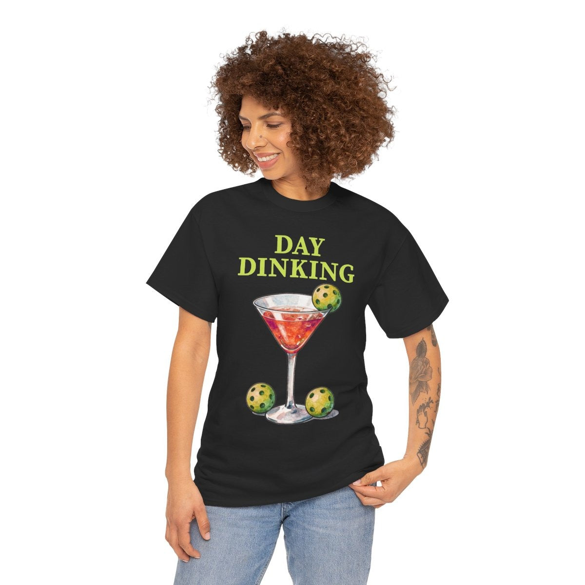 DAY DINKING - Pickleball (Basic Tee)