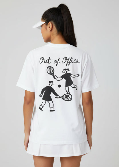 OUT OF OFFICE - Tennis (Basic Tee)