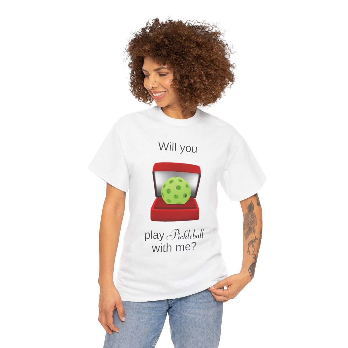 WILL YOU? - Pickleball (Basic Tee)