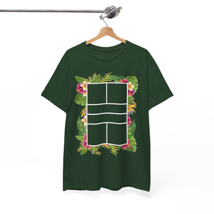 PICKLEBALL TROPICAL - Pickleball (Basic Tee)