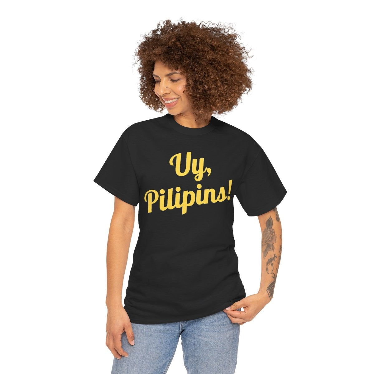 UY, PILIPINS! - Tennis & Pickleball (Basic Tee)