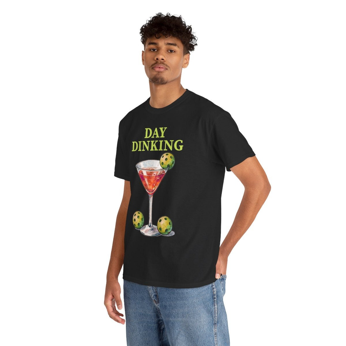DAY DINKING - Pickleball (Basic Tee)