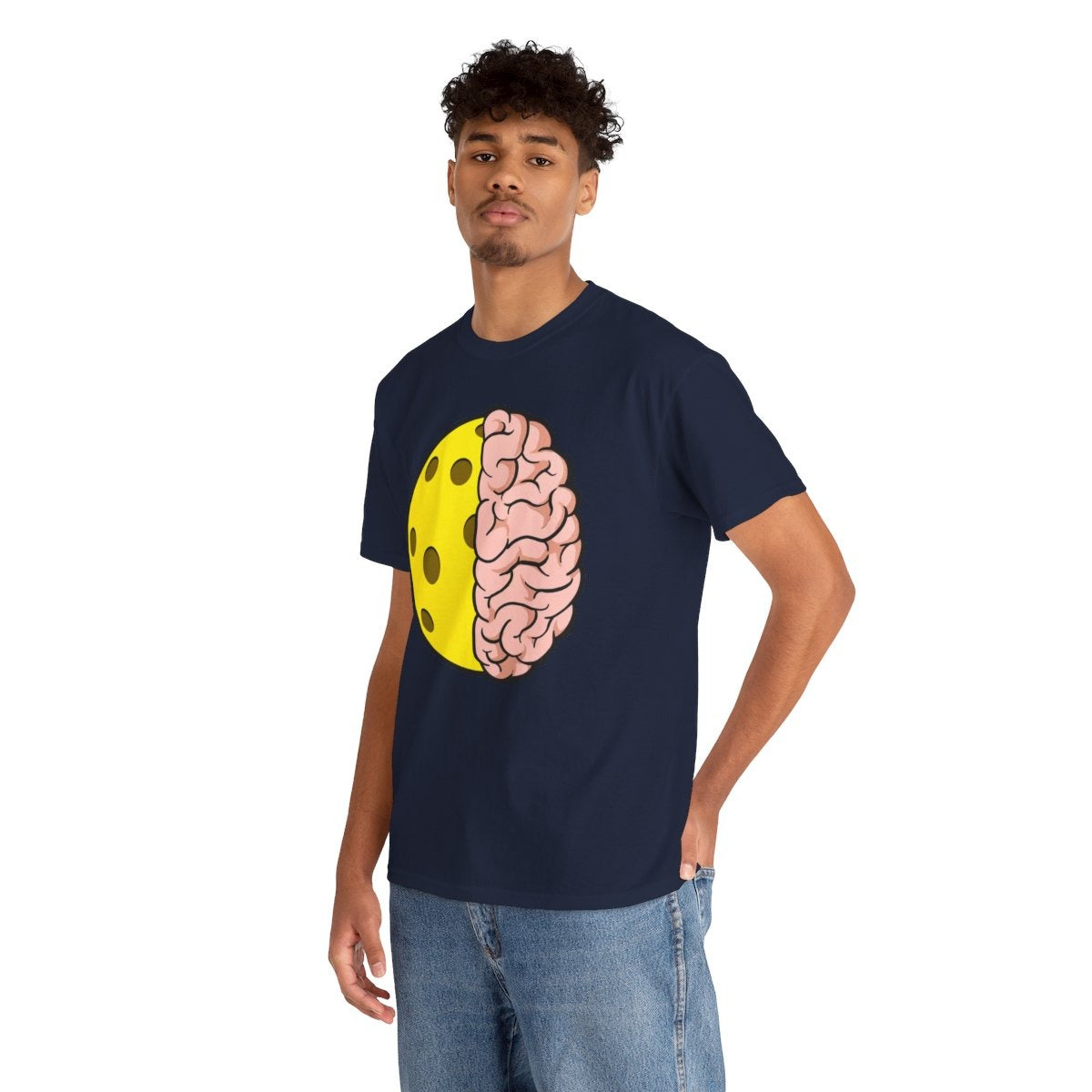 PICKLEBALL BRAIN - Pickleball (Basic Tee)