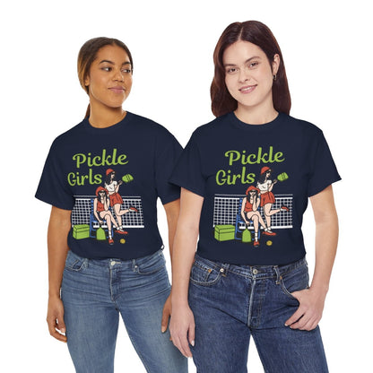 PICKLE GIRLS 1 - Pickleball (Basic Tee)