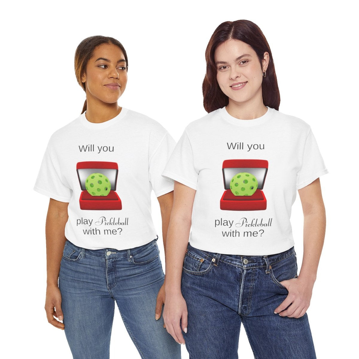 WILL YOU? - Pickleball (Basic Tee)