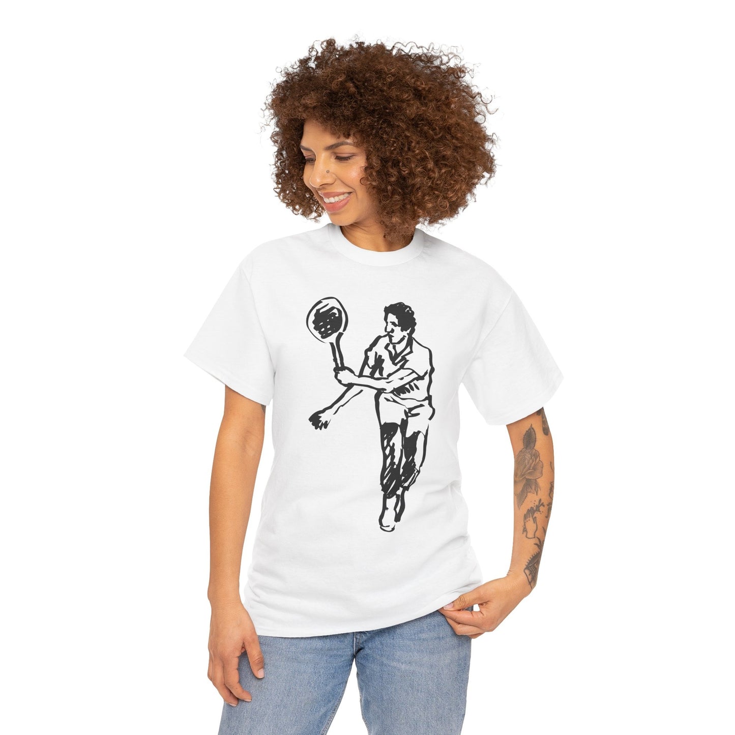 DEEP SHOT - Tennis (Basic Tee)