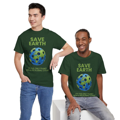SAVE EARTH - Pickleball (Basic Tee)