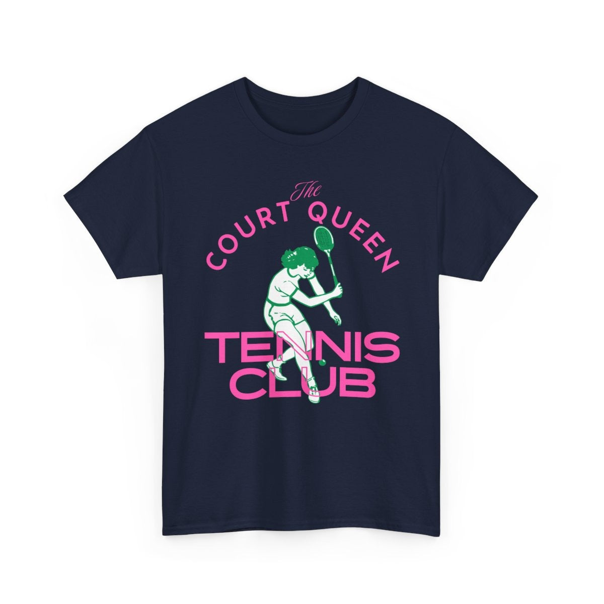 COURT QUEEN 3 - Tennis Basic Tee