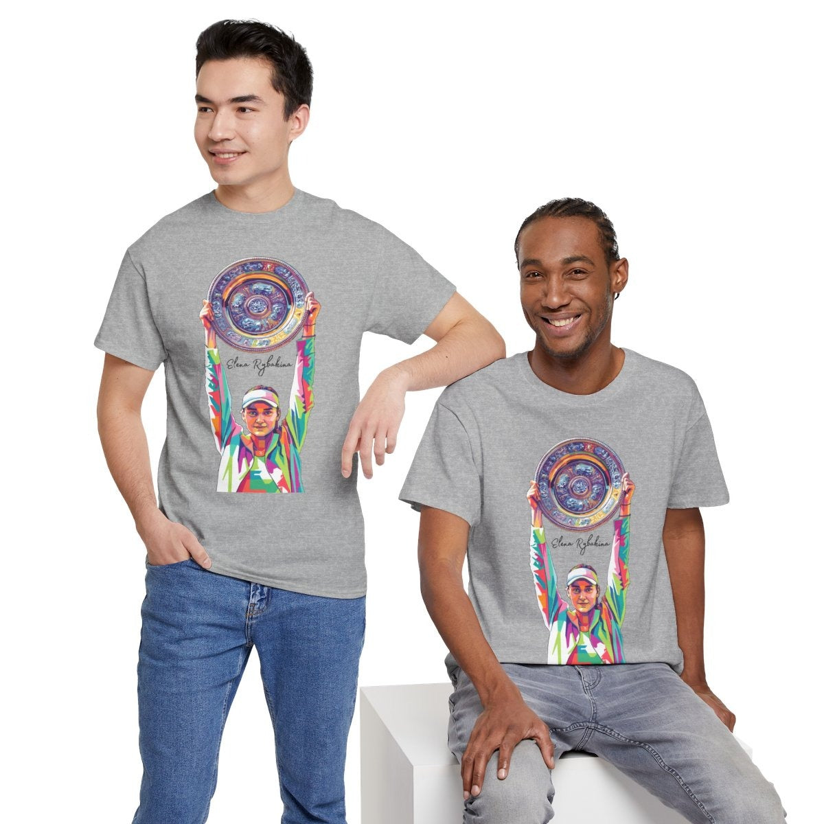 ELENA RYBAKINA 2 - Tennis (Basic Tee)