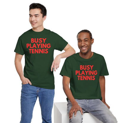 BUSY - Tennis (Basic Tee)