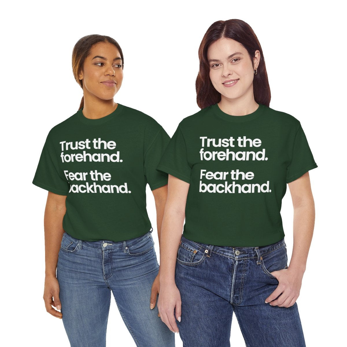 TRUST FOREHAND - Tennis & Pickleball (Basic Tee)