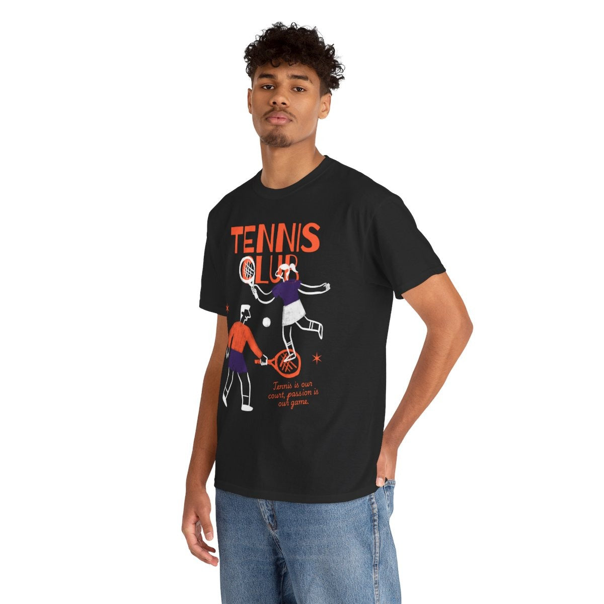 TENNIS CLUB 4 - Tennis Basic Tee