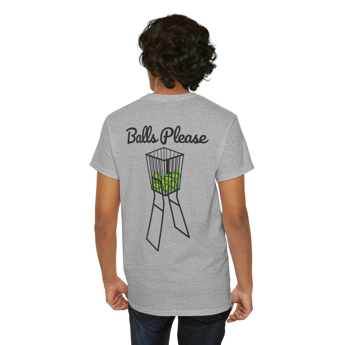 BALLS PLEASE - Tennis (Basic Tee)