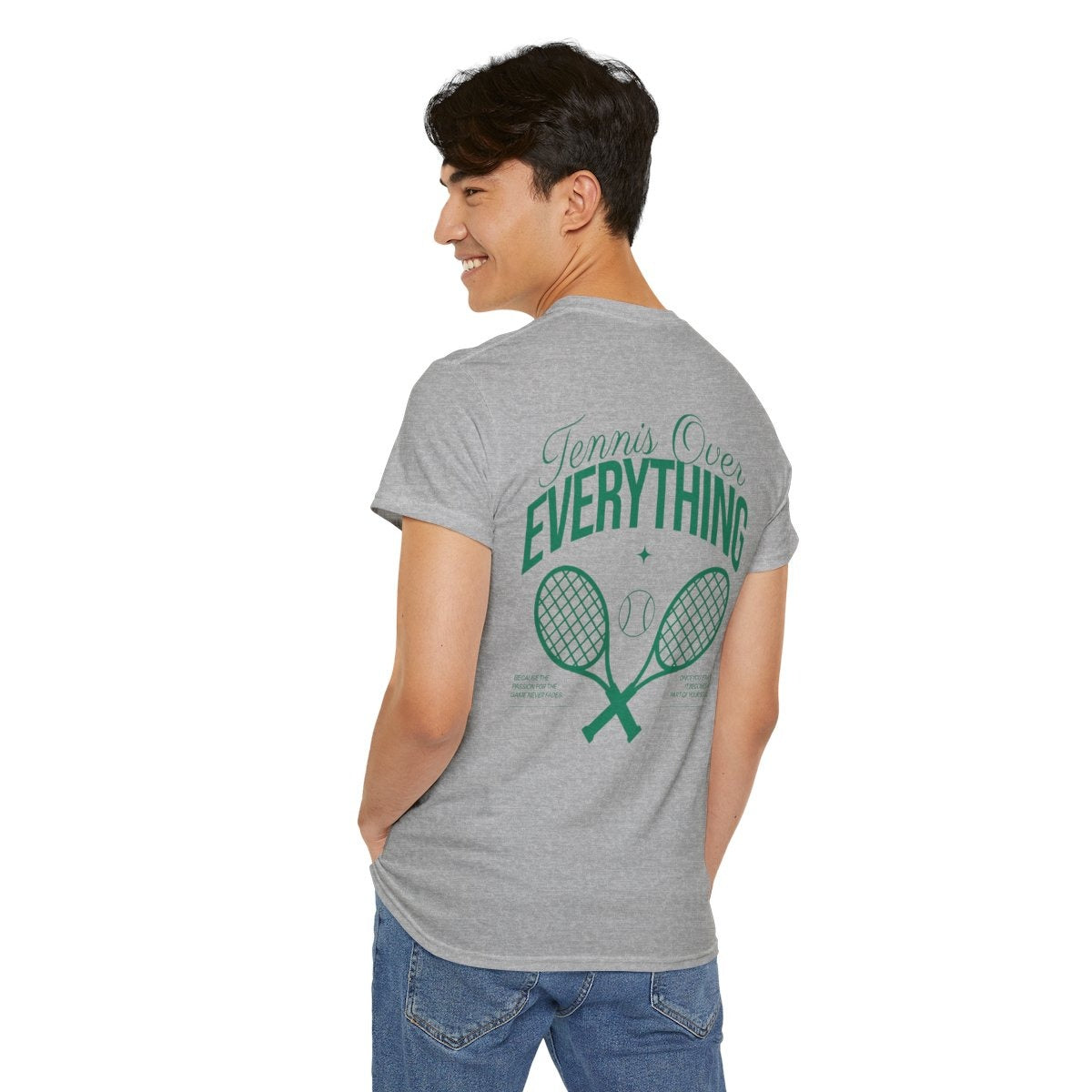 TENNIS OVER EVERYTHING - Tennis Basic Tee