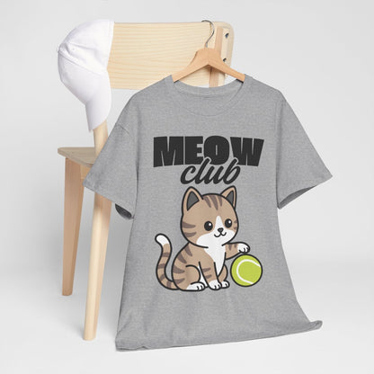 MEOW CLUB - Tennis (Basic Tee)